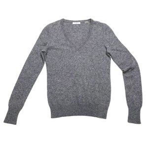 Equipment Femme 100% Cashmere Pullover V-neck - Gray | XS